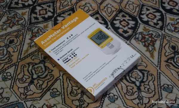 Alat cek gula dan Kolestrol Glucometer 1