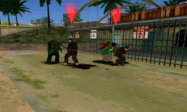 Sword Play Cleo Mod GTA SA Android killing samurais mod