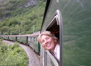 Memorable Eurail moments. Photograph of Janie Robinson, Travel Writer