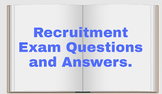 Delta Teachers Recruitment Exam Questions and Answers