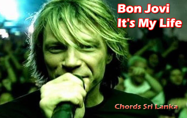 It's My Life chords,It's My Life lyrics,It's My Life guitar chords,Bon Jovi song chords,Bon Jovi song lyrics.