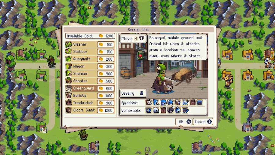 wargroove ps4 turn based tactics chucklefish recruit units