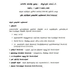 2018-2019 கற்பித்தல் ஆசிரியர் கையேட்டின் படி 1-3 வகுப்பிற்கான புதிய கற்பித்தல் முறையின் படிநிலைகள்!!!