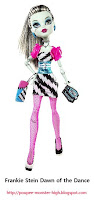 Poupée Monster High Frankie Stein Dawn of the Dance