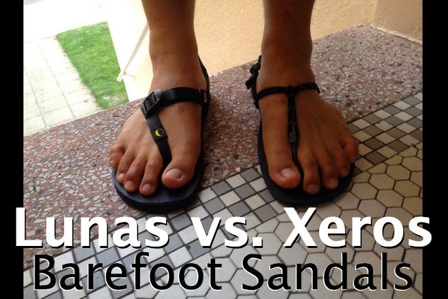 luna monos vs. xero shoes sensoris