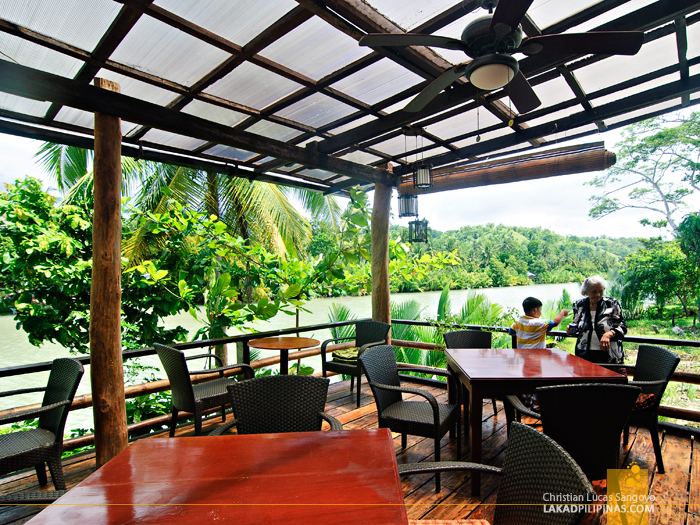 Dining Hall at the Loboc River Resort in Bohol
