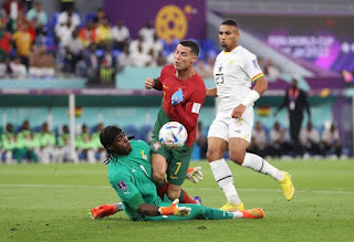 الحكم يساعد البرتغال على هزيمة غانا في دور المجموعات بكأس العالم 2022