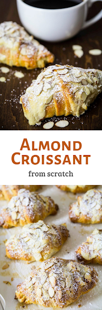 Almond Croissants from Scratch