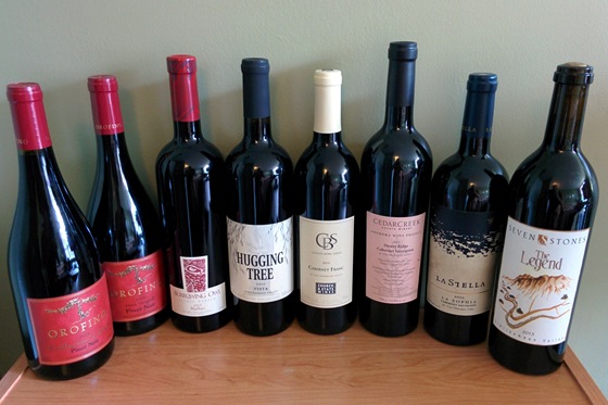 October 2015 BC wine collectibles