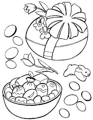 Easter Coloring Pages on Easter Coloring Pages Easter