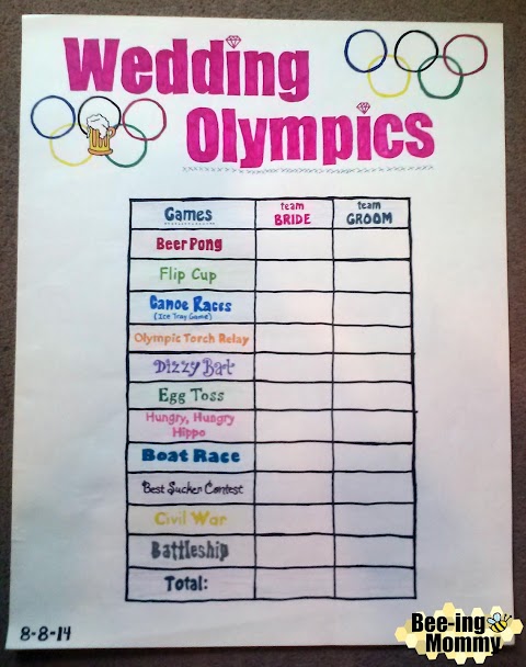 Wedding Olympics aka Beer Olympics