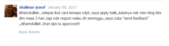 Adsense Gagal Approved - Apa Perlu Buat?