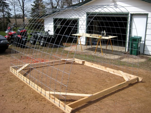 Building a Chicken Coop Hoop House - Part I | Gypsy Farmgirl