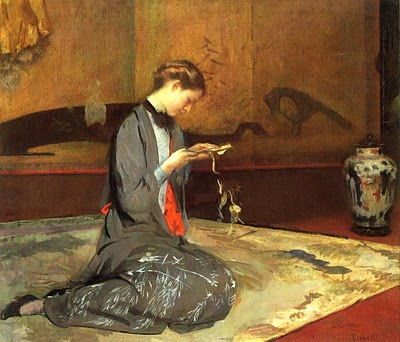 japonisme tarbell painting