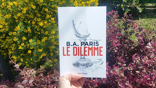 Le dilemme BA Paris avis chronique littéraire happybook happymanda