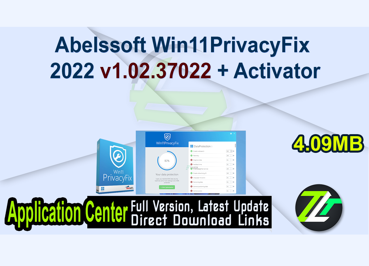 Abelssoft Win11PrivacyFix 2022 v1.02.37022 + Activator
