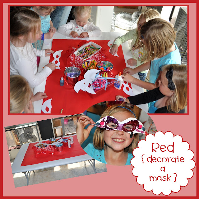 Rainbow Activities {decorate a mask}