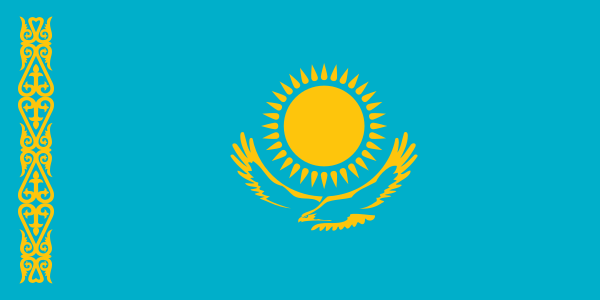 Bendera negara Kazakhstan