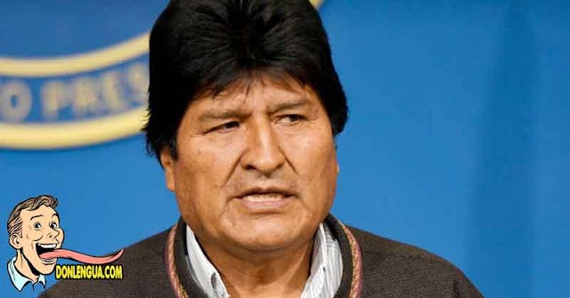 La Pachamama no salvó a Evo Morales y está infectado con el Virus Chino