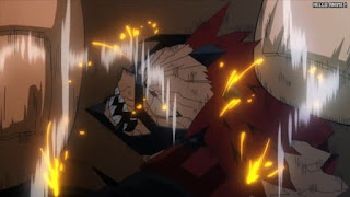 ヒロアカアニメ 6期8話 切島鋭児郎 Kirishima レッドライオット RED RIOT | 僕のヒーローアカデミア My Hero Academia Episode 121