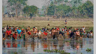 Community Fishing Jonbeel Mela