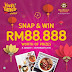 Jan8-Feb29: OLDTOWN White Coffee Happy Times Contest: Snap & win RM88,888 worth of prizes #oldtownhappy