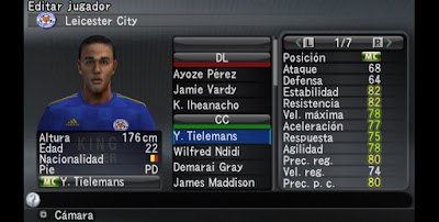 PES 2008 PS2 Option File Season 2019/2020