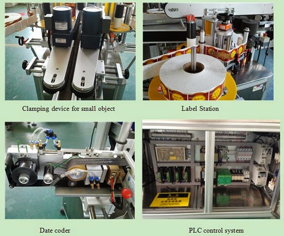 round bottles unscrambler turntable vertical labeling machine auto bouteille machined'étiquetage 