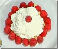 Cheesecake veloce con mascarpone e lamponi