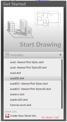 Creating New Drawing Pada Autocad Elektrik 2016