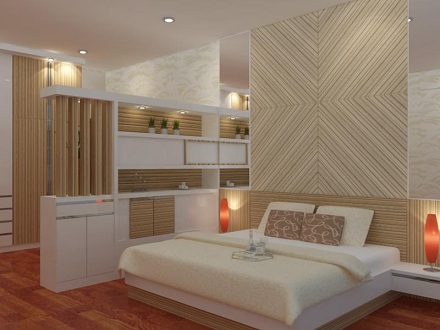 Belajar AutoCAD Jasa desain interior kamar tidur apartment
