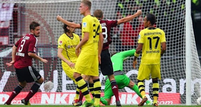 Cuplikan Gol: Nurnberg 1-1 Borussia Dortmund Sabtu, 21 September 2013