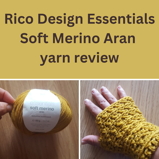 Rico Design Essentials Soft Merino Aran yarn review