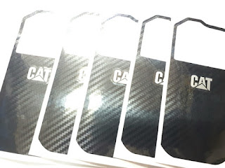 Stiker Belakang Back Casing Ponsel Caterpillar Cat S60 Back Door Cover Sticker