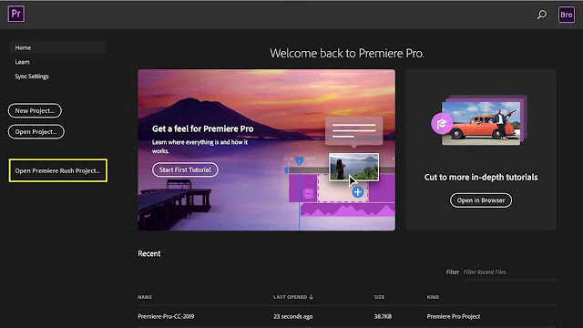 Adobe Premiere Pro CC 2019