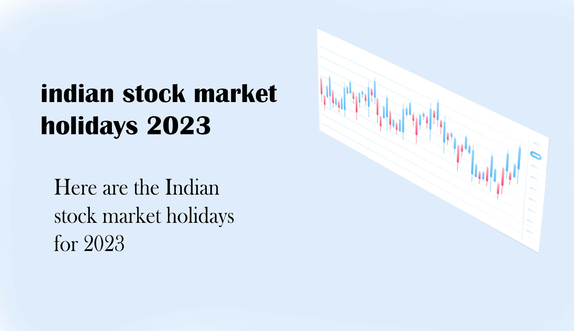 Indian Stock Market Holidays 2023 --Janajak | 