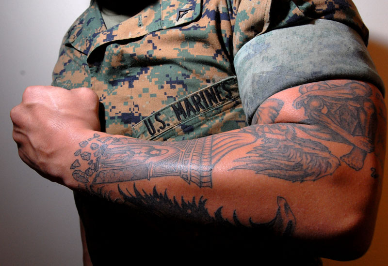 Health & Fitness | Tattoo Design Ideas Military Tattoo Designs