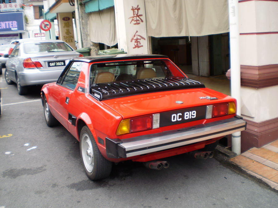 Fiat X1 9 a rare car in Malaysia spotted in Kuching Sarawak