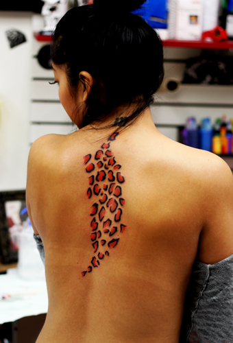 Cheetah Print Tattoos