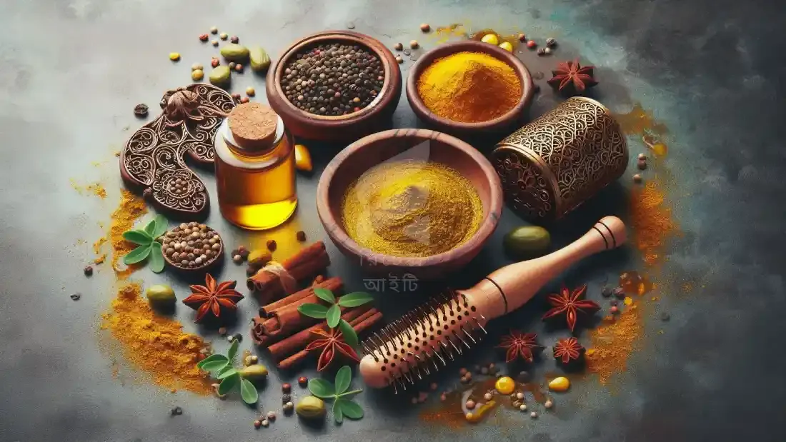 চুলের-যত্নে-সরিষার-তেল-ও-মেহেদি