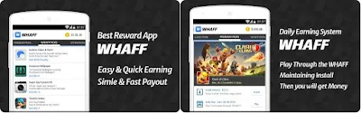 WHAFF Rewards App http://www.nkworld4u.com/ Sign Up Get $0.30, Refer And Earn Unlimited PayPal Cash Money on Android