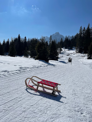 Escursione sulla neve a Malga Klammbach