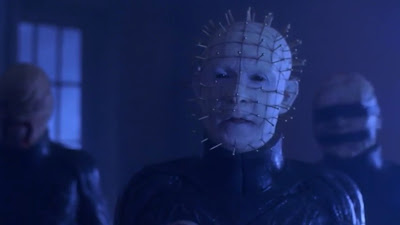 Doug Bradley's final performance as Pinhead. It is not a worthy exit.