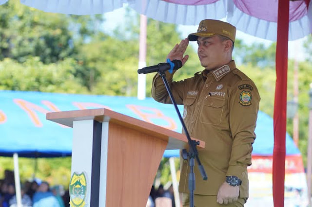 Pemkab Lingga bersama Kodim 0315/Tanjungpinang Resmi Membuka Program TMMD ke-124 TA 2025