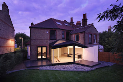 modern terrace design, terrace design ideas, terrace extension, terrace house extension, house design