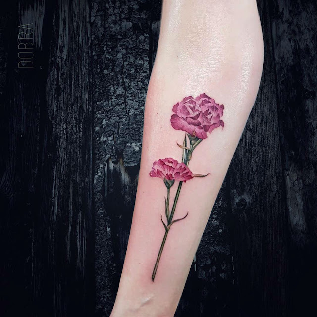 Tatuagens de flores para as mulheres