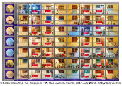 Source: Sony. Singapore at dawn won the Singapore National Award for the Sony World Photography Awards 2017.