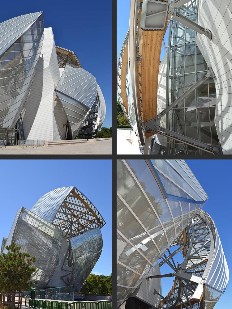 Architettura di Frank Gehry Parigi