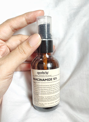 Apotheke Science Niacinamide bottle