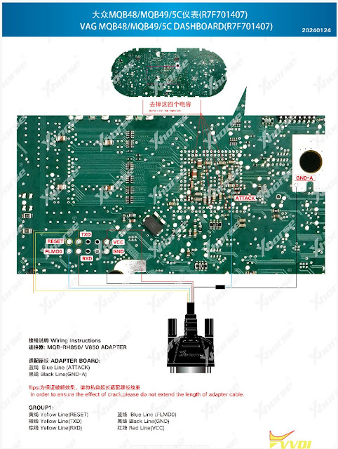 Xhorse multi prog MQB48/49/5C R7F701407